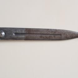 Fourreau de ba&iuml;onnette Su&eacute;doise Mle 1896