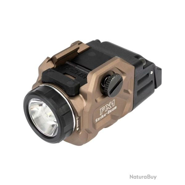 Lampe Tactique PX1 800 Lumens Rail Picatinny 20 mm Airsoft Aluminium Tan