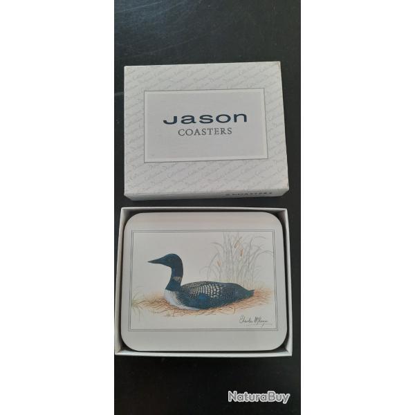 Sous verres canards Jason coasters