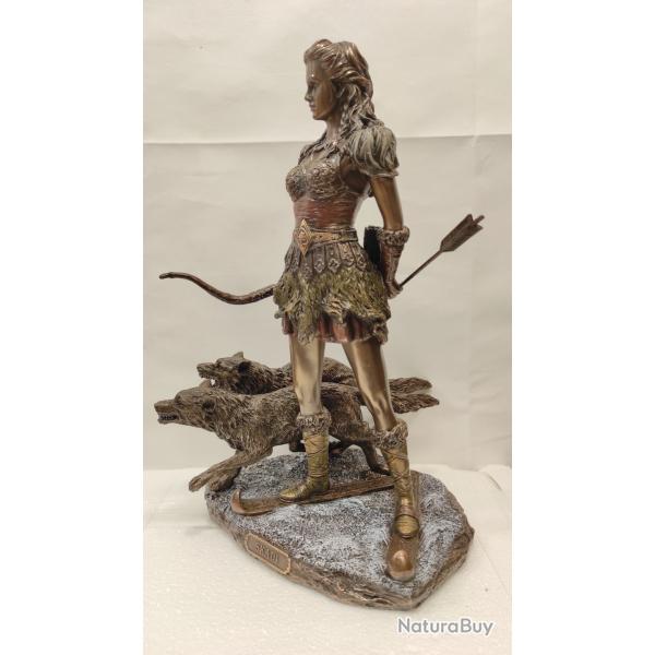 DEESSE SKADI/MYTHOLOGIE NORDIQUE/ARCHERE