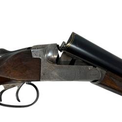 Fusil juxtapos&eacute; BAYARD cal 12/70, canon 66 cm, mise &agrave; prix 1� sans prix de r&eacute;serve, occasion