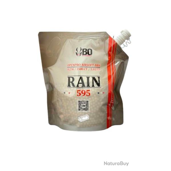 Billes BO OpenPro AIRSOFT BBS RAIN 595 0.25g 5.95mm x3500