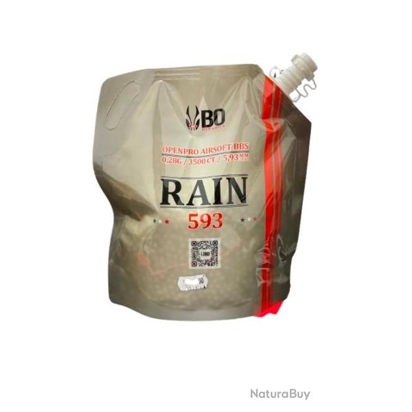 Billes BO OpenPro AIRSOFT BBS RAIN 593 0.28g 5.93mm x3500