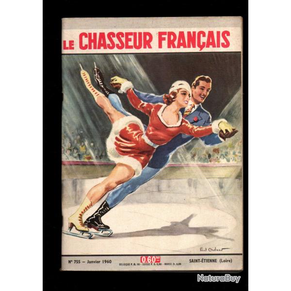 le chasseur fran�ais 755 1960,  chasse , p�che , maison, sant�, manufrance , jardinage , �levage ,