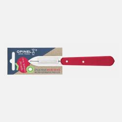 Eplucheur &agrave; tomate dentel&eacute; Rouge - Opinel