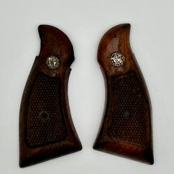 PLAQUETTES DE REVOLVER SMITH & WESSON K/L SQUARE BUTT