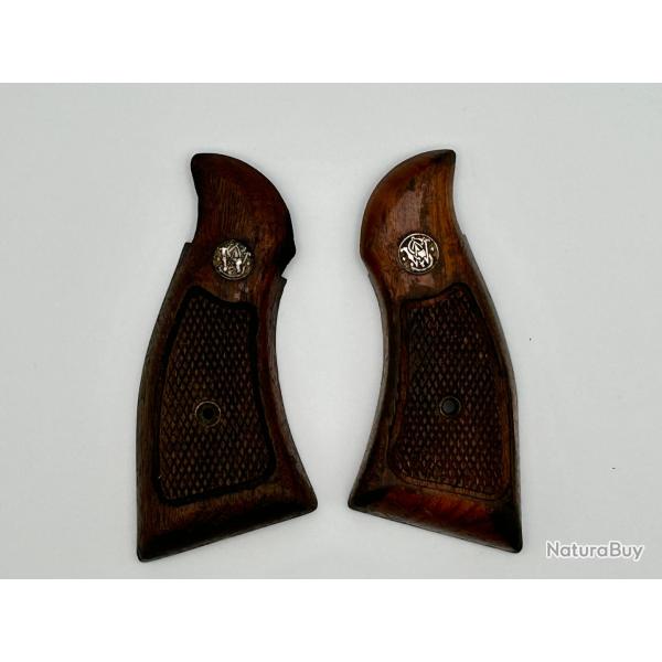 PLAQUETTES DE REVOLVER SMITH & WESSON K/L SQUARE BUTT