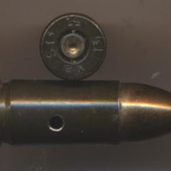 (14811) 9x19 Parabellum Neutra Balle noyau plomb 08 Allemagne WW2