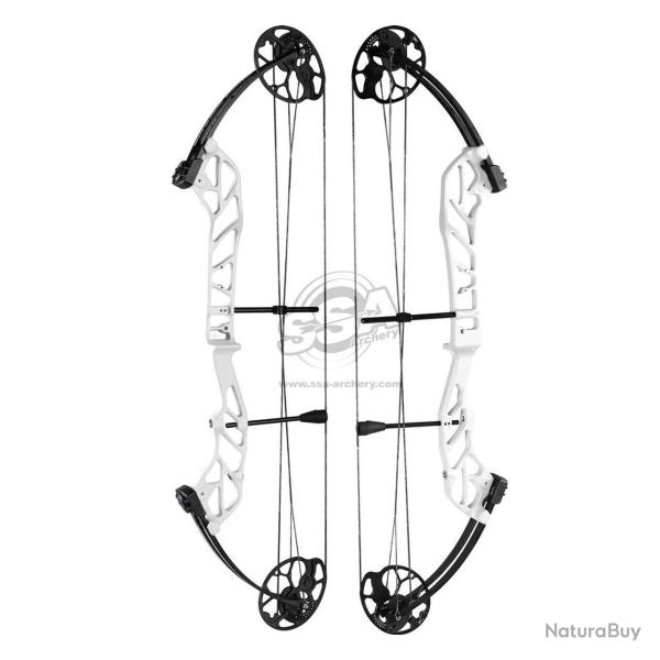 Arc � Poulie 19-60 lbs Starting 36 - Topoint - Droitier / Blanc