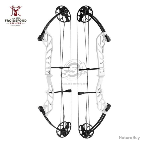 Arc � Poulie 19-60 lbs Starting 36 - Topoint - Droitier / Blanc