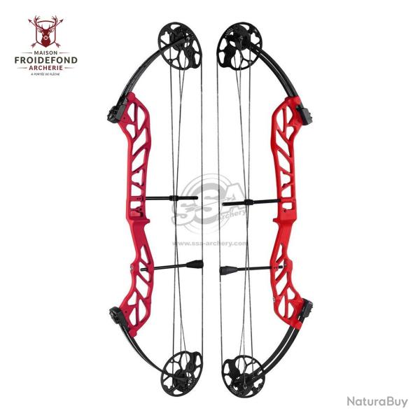 Arc � Poulie 19-60 lbs Starting 36 - Topoint - Droitier / Rouge