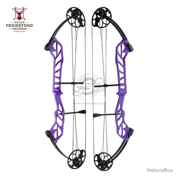 Arc � Poulie 19-60 lbs Starting 36 - Topoint - Droitier / Violet