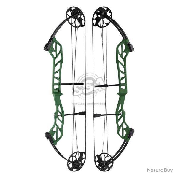 Arc � Poulie 19-60 lbs Starting 36 - Topoint - Droitier / Vert