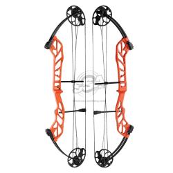 Arc &agrave; Poulie 19-60 lbs Starting 36 - Topoint - Droitier / Orange