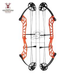 Arc &agrave; Poulie 19-60 lbs Starting 36 - Topoint - Droitier / Orange