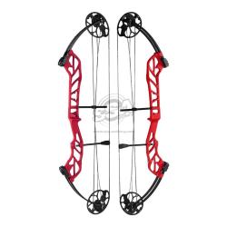 Arc &agrave; Poulie 19-60 lbs Starting 36 - Topoint - Gaucher / Rouge