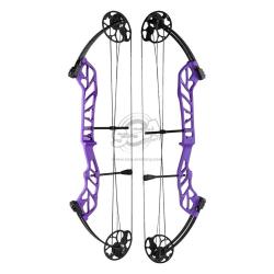 Arc &agrave; Poulie 19-60 lbs Starting 36 - Topoint - Gaucher / Violet