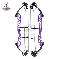 Arc &agrave; Poulie 19-60 lbs Starting 36 - Topoint - Gaucher / Violet
