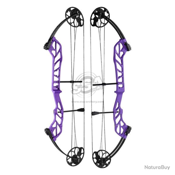 Arc � Poulie 19-60 lbs Starting 36 - Topoint - Gaucher / Violet