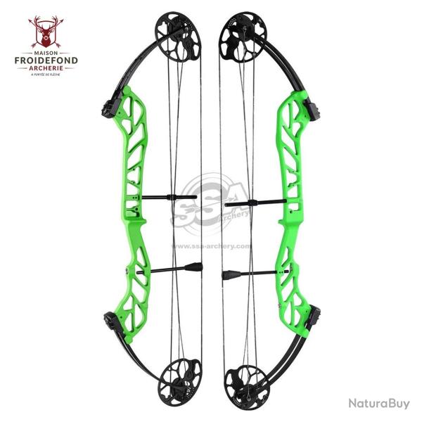 Arc � Poulie 19-60 lbs Starting 36 - Topoint - Gaucher / Vert pomme