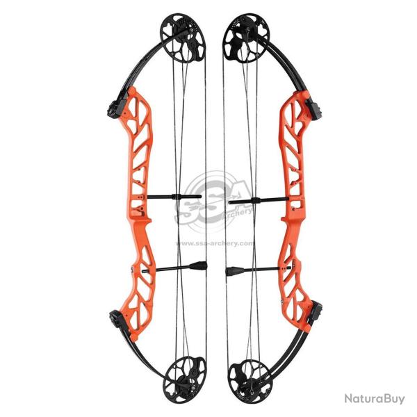 Arc � Poulie 19-60 lbs Starting 36 - Topoint - Gaucher / Orange