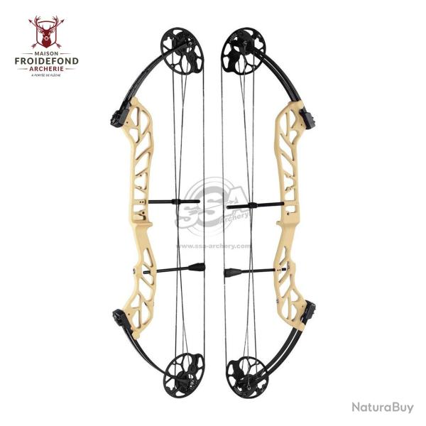 Arc � Poulie 19-60 lbs Starting 36 - Topoint - Gaucher / Beige