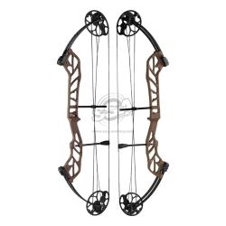 Arc &agrave; Poulie 19-60 lbs Starting 36 - Topoint - Gaucher / Marron