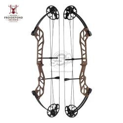 Arc &agrave; Poulie 19-60 lbs Starting 36 - Topoint - Gaucher / Marron