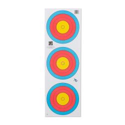 Blason trispot FITA 40cm - Avalon - Poulies