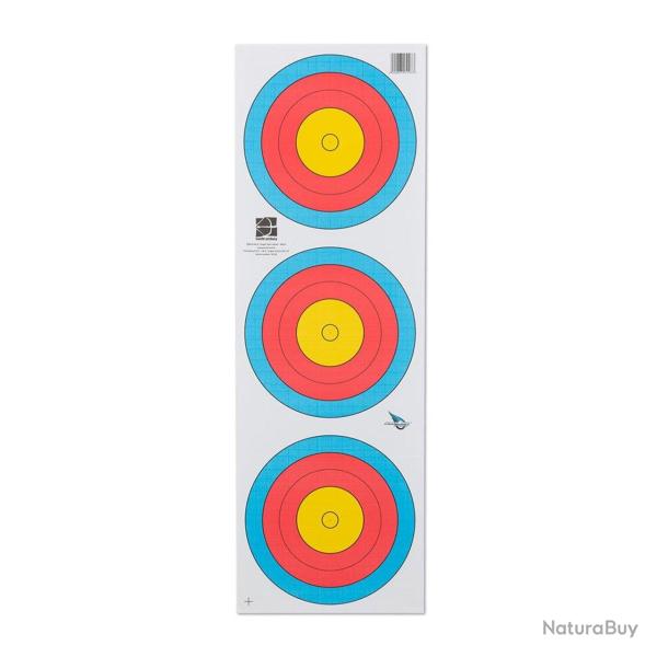 Blason trispot FITA 40cm - Avalon - Poulies