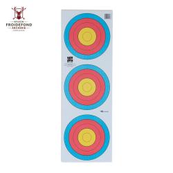 Blason trispot FITA 40cm - Avalon - Classiques