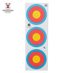 Blason trispot FITA 40cm - Avalon - 10 et 10+