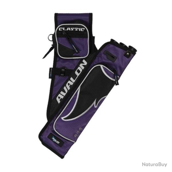 Carquois CLASSIC 3 tubes - Avalon - Violet / Gaucher