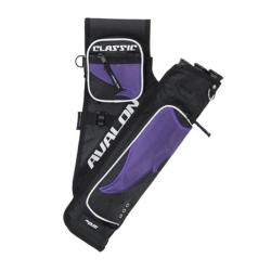 Carquois CLASSIC 3 tubes - Avalon - Noir/Violet / Gaucher