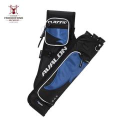 Carquois CLASSIC 3 tubes - Avalon - Noir/Bleu / Droitier