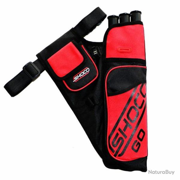 Carquois Go - Shocq - Gaucher / Rouge