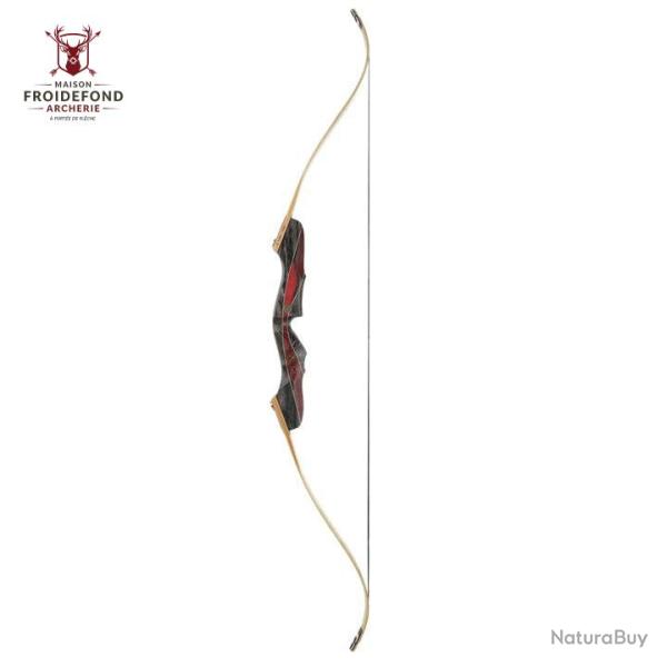 Chasse d�montable Gallina 64" - White Feather - 40# / Droitier / Blanc