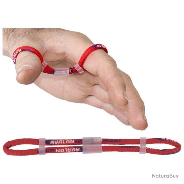 Dragonne Ajustable -  Avalon - Rouge / XL : 14.5 cm