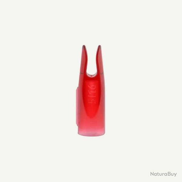 Encoche traditionnelle - Bearpaw - Rouge / 5/16