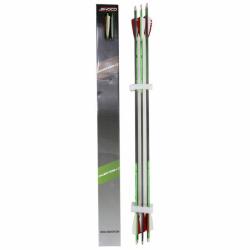 Fl&egrave;che Inceptor 4.2 plumes naturelles - Shocq - 1000 / Vert