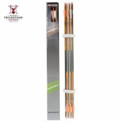 Fl&egrave;che Inceptor 4.2 plumes plastiques - Shocq - 1500 / Orange