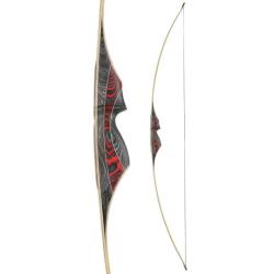 Olor Longbow 68" - White Feather - 25# / Droitier / Rouge