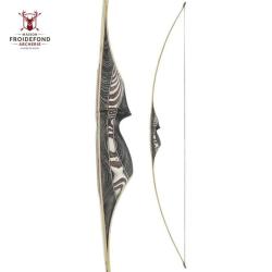 Olor Longbow 68" - White Feather - 30# / Gaucher / Blanc