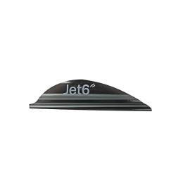 Plume Jet6 1,75" x50- Korea Archery - Gaucher / Noir