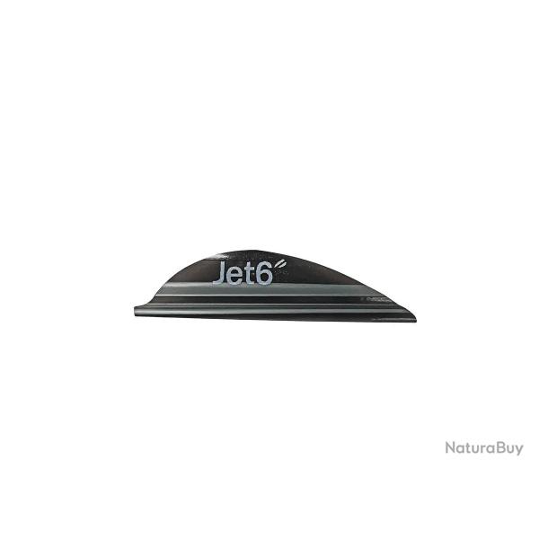 Plume Jet6 1,75" x50- Korea Archery - Gaucher / Noir