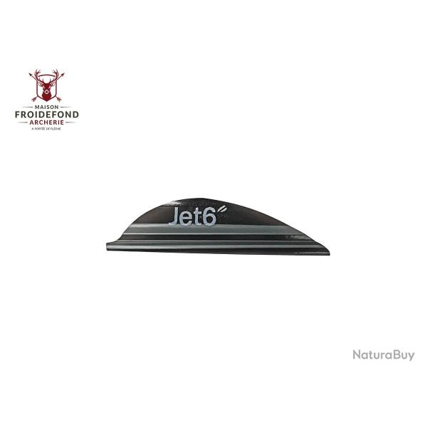 Plume Jet6 1,75" x50- Korea Archery - Gaucher / Noir
