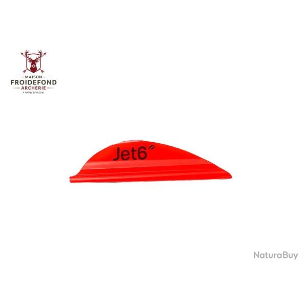 Plume Jet6 1,75" x50- Korea Archery - Gaucher / Orange