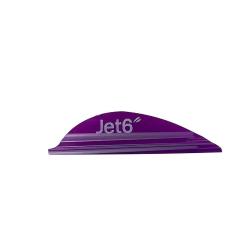 Plume Jet6 2" x50- Korea Archery - Droitier / Violet