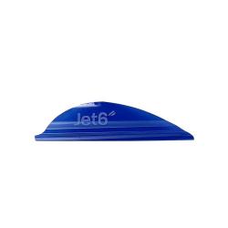Plume Jet6 2" x50- Korea Archery - Gaucher / Bleu