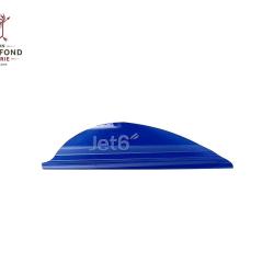 Plume Jet6 2" x50- Korea Archery - Gaucher / Bleu